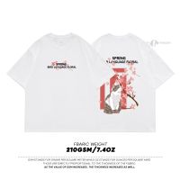 HOT14★Harajuku Flower Sit Cat Graphic Printed Men Summer Short Sleeve Tshirt 2023 Streetwear Man Cal Cotton Tees Unisex T-shirts