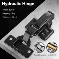 1Pc Hinge Cabinet Door Hinges Damper Buffer Soft Close Cupboard Hardware Accessories