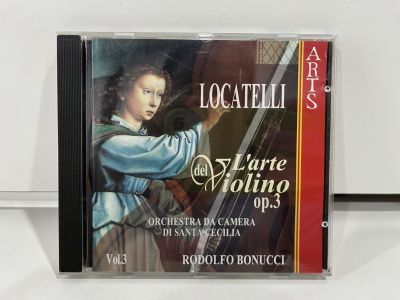 1 CD MUSIC ซีดีเพลงสากล LOCATELLI CONCERTOS FOR VIOLIN, STRINGS AND CONTINUO OP3-VOL 3 BONUCCI, G. CATALUCCI-ORCHESTRA DA CAMERA DI SANTA CECILIA  (A16C129)