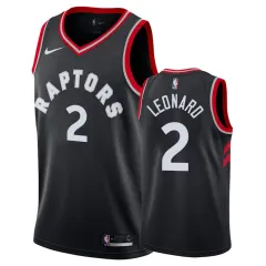 NBA Raptors 2 Kawhi Leonard White Red 2019 City DNA Swingman Men