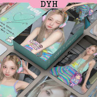 อัลบั้มเก็บโปสการ์ด I-DLE YUQI 55ชิ้น/กล่อง (G) การ์ด LOMO