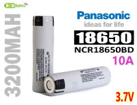 [พร้อมส่ง] NCR18650BD Panasonic 3200mah 10A 3.7v Rechargeable Li-ion Battery ถ่านชาร์จแบตเตอรี่ลิเธียมของแท้