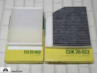 กรองแอร์ ตัวใน / ตัวนอก Benz E-Class Coupe W238 / C238 ( 2016 -  ) / Cabin air filter Mann CU25002 / CUK26023