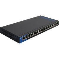 LINKSYS LGS116 UNMANAGED GIGABIT SWITCH 16-PORT