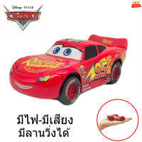 โมเดลรถเหล็ก CARS รถมีไฟ-มีเสียง-มีลานวิ่งได้ รถยาว9cm. โครงเหล็กเหล็ก รถของเล่น