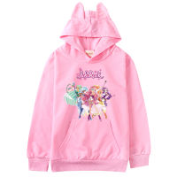 [ในสต็อก] LoliRock ใหม่ Hoodies เสื้อกันหนาวเด็กหนุ่มๆสาวๆแขนยาวเด็กผ้าฝ้ายผสมการ์ตูนฤดูใบไม้ผลิฤดูใบไม้ร่วงเด็กเสื้อผ้าเสื้อยืดเกาหลี