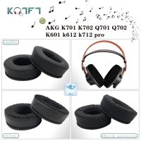 KQTFT แผ่นปิดหูสำหรับเปลี่ยนผิวจากโปรตีน,แผ่นปิดหูแผ่นรองหูสำหรับ AKG K701 K702 Q701 K612 K601 K712ที่ครอบหูอะไหล่ที่ปิดหูกันหนาว