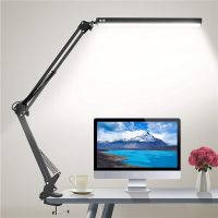 LED eye protection desk lamp student dormitory creative bedside reading usb desk lamp long arm folding clip desk lamp —D0516