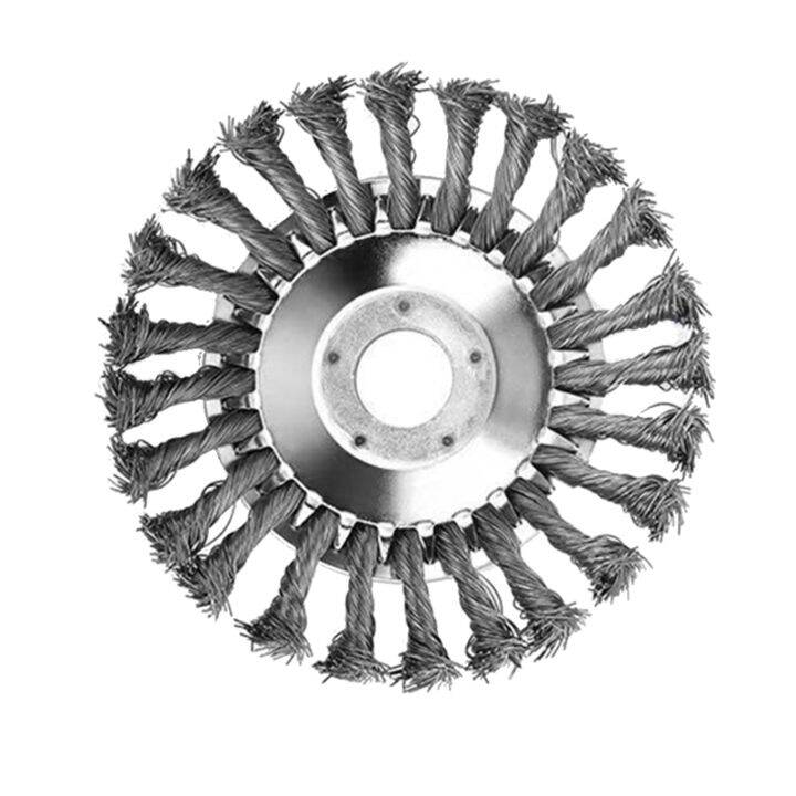 Steel Wire Trimmer Head Grass Brush Cutter Dust Removal Weeding Plate