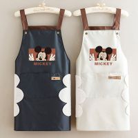 ✧▩ Hand-wiping cartoon waterproof and oil-proof home kitchen work cooking logo printing clothes