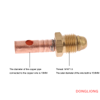 DONGLIONG WP-26เชื่อมไฟฉาย26V 26F 26FV แบบรวมขั้วต่อสายไฟด้านหน้าเชื่อมด้วยแก๊สและไฟฟ้า