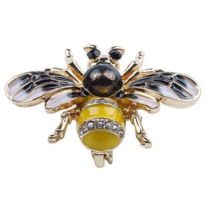 3x-fashionable-crystal-brooch-pin-costume-badge-party-jewelry-gift-fashion-bee