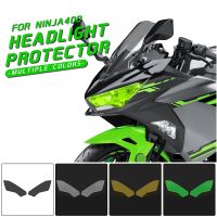 ☜สำหรับ KAWASAKI NINJA 250 400 NINJA250 NINJA400 2018-2020ไฟหน้ารถจักรยานยนต์ยามเลนส์ป้องกันหน้าจอไฟฉายคาดศีรษะ