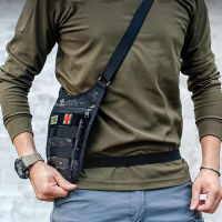 Tactical Shoulder Bag Underarm Bag Men Hidden Agent Molle Combat Waist Pack EDC Tools Travel Wallet Phone Key Anti Theft Bag