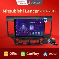 Junsun V1เครื่องเสียงติดรถยนต์ไร้สาย,วิทยุอัตโนมัติแอนดรอยด์สำหรับ Mitsubishi Lancer 10 2007-2013 4G 2Din GPS มัลติมีเดียสำหรับรถยนต์