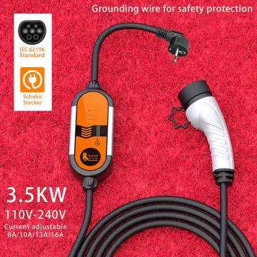 EVSE Wallbox J1772 Adapter Type1 Cable 32A 7.6KW EV Charger