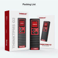 THINKCAR THINKTPMS เครื่องวิเคราะห์รถ TPMS G2 Car แรงดันลมยางโปรแกรมกระตุ้นเซ็นเซอร์ TMPS ยานยนต์การเรียนรู้สำหรับ Thinktool