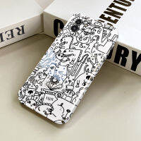 เคสโทรศัพท์พร้อมสำหรับ Samsung กาแลคซี A02 A03 A03S A04 A04S เคสลายการ์ตูนภาพวาดสัตว์มอนสเตอร์ออกแบบรวมทั้งหมดเคสโทรศัพท์กล้องเต็มรูปแบบปกป้องเคส