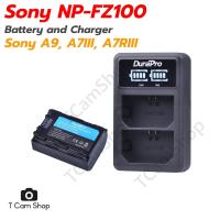 แท่นชาร์จ + แบตเตอรี่ NP-FZ100 สำหรับกล้องโซนี่ Dual LCD charger for Sony A9, A7III, A7RIII