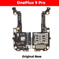 Original New For Oneplus 9 Pro Sim Card Reader Slot Socket Connector with Microphone Board 1 9Pro Replacement Parts