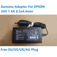 A291B 1.4A 24V ของแท้2088630-00อะแดปเตอร์ AC สำหรับ EPSON 2480 2580 3590 4490 V500 V600เครื่องสแกน V700เครื่องชาร์จอุปกรณ์พลังงาน