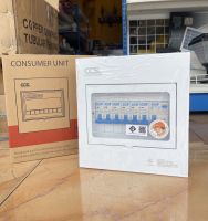 ตู้คอนซูเมอร์ Consumer Unit ตู้ครบชุด 6 ช่อง กันดูด+ลูกเซอร์กิตเบรกเกอร์ แบรนด์ CCS รุ่น CCU6L-06+6 เมนกันดูด 50A ECO (รับประกัน 5 ปี)