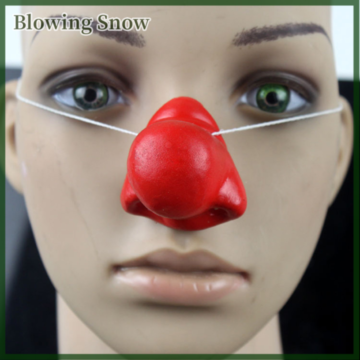 Blowing Clown Red Nose Honking Party Supplies Clown Nose For Carnival ...