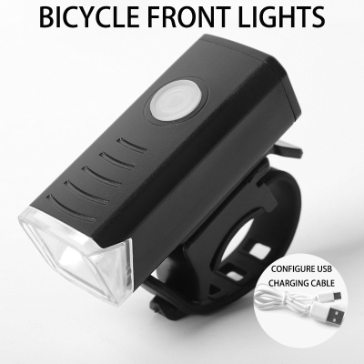 ชุดไฟหน้าและไฟท้ายไฟท้ายจักรยานจักรยานสว่างมากไฟชาร์จusb หักเห IPX4กันน้ำ