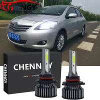 ชุดหลอดไฟหน้าฮาโลเจน LED 6000K แบบเปลี่ยน สําหรับ Toyota Vios(NCP93) 2007-2014 2010 2011 2012 รับประกัน 10 เดือน