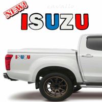 isuzu ISIZU อิซูซุ สติ้กเกอร์ 1 ชุด ตัดจากสติ๊กเกอร์สะท้อนแสงอย่างดี  สีธงชาติไทย