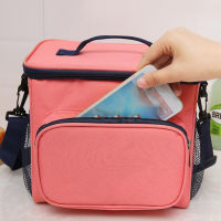 Portable Thermal Cooler Bag Picnic Food Beverage Drink Fresh Keeping Organizer Insulated Lunch Box Zipper Tote Accessories Case