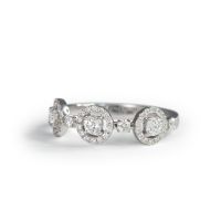 LAVERA Diamond - White Gold Diamond Ring  แหวนประดับเพชร ทองขาว