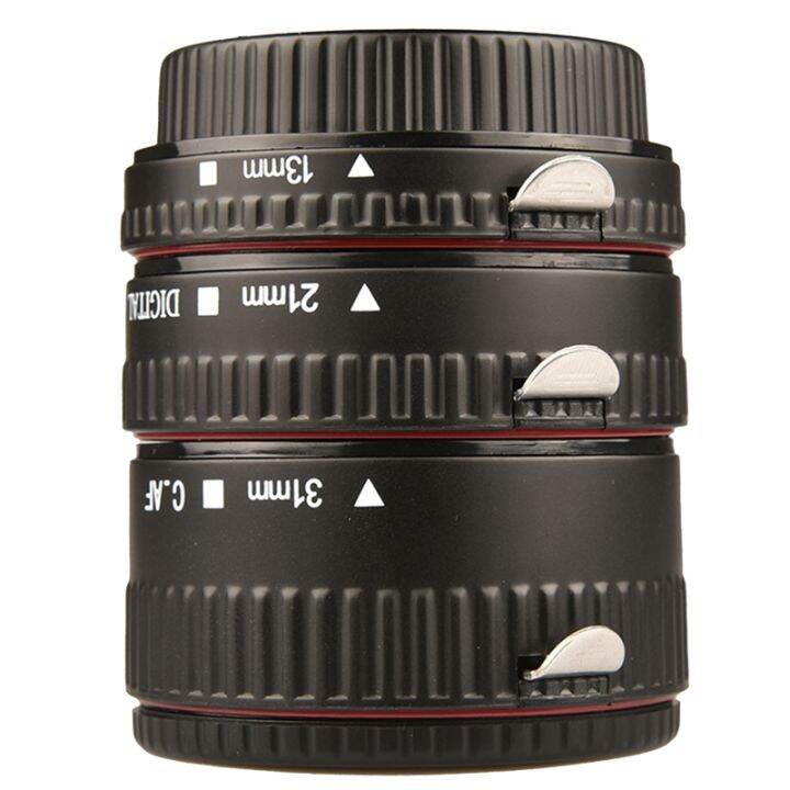 macro-extension-tube-set-3-piece-auto-focus-rings-and-lens-of-slr-black-aluminum-alloy-compatible-for-canons-all-ef-and-ef-s-lenses