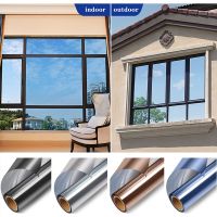 Multi-size Way Mirror Window Film Privacy Blocking Glass Sticker Reflective Adhesive Tint