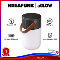 KREAFUNK aGLOW ลำโพงไร้สาย (TWS) เล่นเพลงได้นานถึง 15 ชม. มีมาตฐานกันน้ำกันฝุ่น IP65 รับประกันศูนย์ไทย 1 ปี