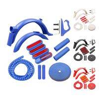 Coloured Mudguard Kit for Xiaomi M365 1S Pro 2 Scooter Fender Line Tube Anti-Collision Strip Handlebar Grip