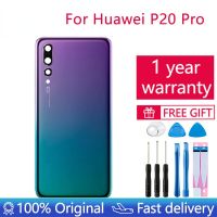 ใหม่เหมาะสำหรับ Huawei P20 Pro P20pro แบตเตอรี่ฝาหลังประตูหลัง3D P20หน้าจอโทรศัพท์ซองเก็บแบตเตอรี Pro พร้อมอะไหล่กล้อง