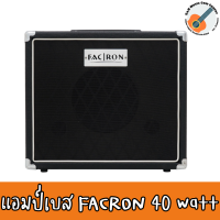 Facron Extreme Bass 40 Amp แอมป์เบส 40 วัตต์ EQ 4 แบนด์ เชื่อมต่อบลูทูธได้ ต่อหูฟังและ Aux in ได้ + แถมสายไฟ &amp; คู่มือ