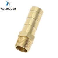 Brass Pipe Fitting 4mm-12mm Hose Barb Tail M10 M12 M14 M16 M20 Metric Male Thread Connector Joint Copper Coupler Adapter Valves