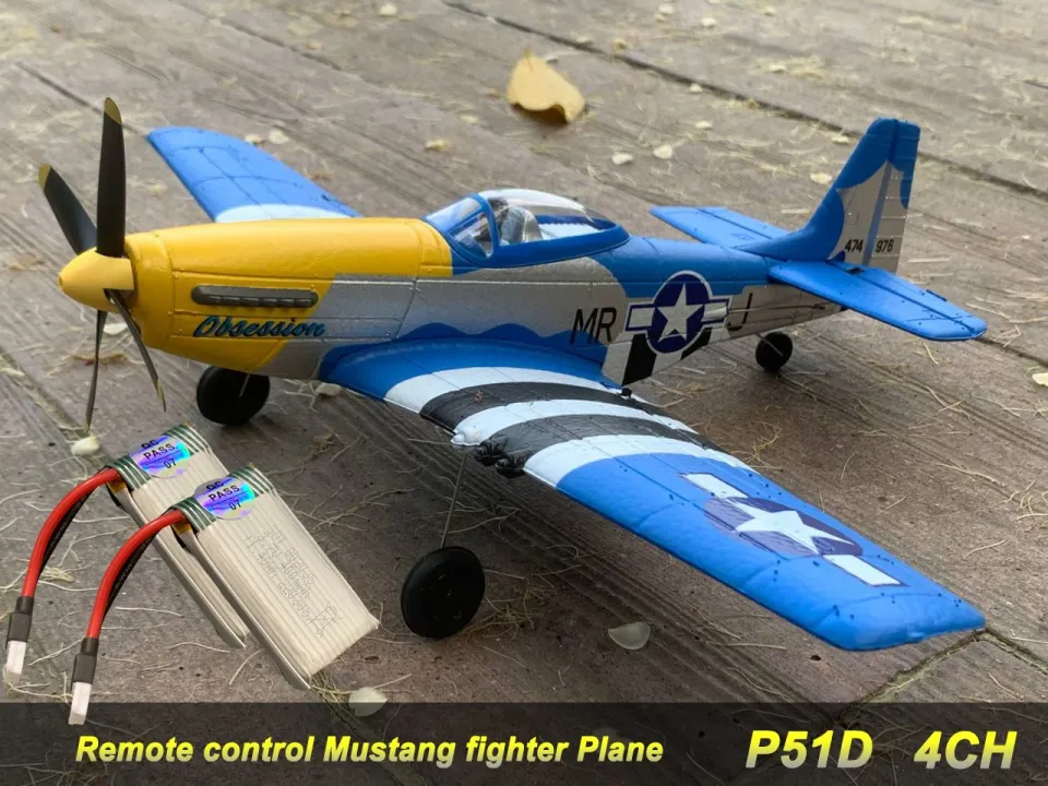 Aviao Controle Remoto P 51d Mustang