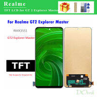 6.7 "TFT No Fingerprint Lcd สำหรับ OPPO Realme GT 2 Explorer Master RMX3551แอลซีดีจอแสดงผล Digiziter แผงหน้าปัดอะไหล่