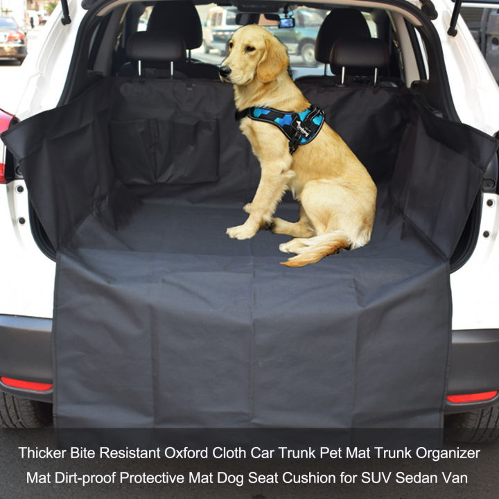 หนากัด-oxford-ผ้ารถ-trunk-เสื่อสำหรับสัตว์เลี้ยง-trunk-organizer-mat-สิ่งสกปรกเสื่อป้องกันที่นั่งสำหรับสุนัขเบาะสำหรับซีดาน-suv-van