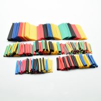 【cw】 127/164/328/pack Polyolefin Assorted Shrink Tubing Insulation Shrinkable Tube Wrap Wire Cable Sleeves Set 8 Size Multicolor ！