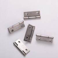 【LZ】 2 Pcs/Lot Stainless Steel Hinged Furniture Hinge Hardware Length And Width: 38 x 31 x 1mm Furniture 4 Holes 1.5 Inch Accessories