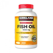 HCMDầu cá Omega 3 Mỹ Fish Oil Kirkland Signature 1000mg - 400 viên