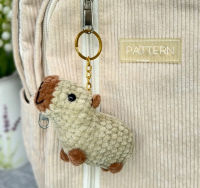 สินค้าใหม่ข้ามพรมแดน Crochet capybara ตุ๊กตาขนปลาคาปิบาร่า