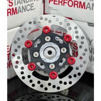 จานBrembo 220mm. พร้อม สเปเซอร์(งานตัด)