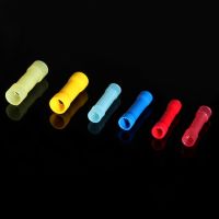 60Pcs 12 10 16 14 22 18 AWG Heat Shrink Full Insulated Nylon Terminal Electrical Butt Connector Set 6 Colors