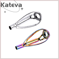 [Kateva] COD 1ชิ้นแหวนนำปลายด้านบนสีเงิน/สีรุ้งปราศจากการพันกันสำหรับอุปกรณ์ตกปลาคันเบ็ดหมุน