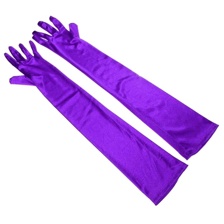 bridal-gloves-long-elbow-satin-satin-spandex-sunscreen-wedding-photo-party-wedding-gloves-multi-color-optional-satin-gloves